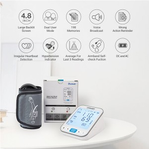 High-Accuracy Automatic Digital Arm Blood Pressure Monitor