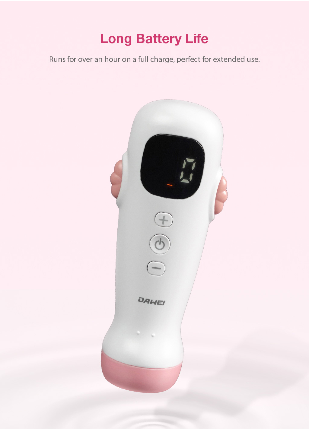 A portable fetal doppler monitor with APP, helps you detect and listen to your baby's heartbeat and displays in digit/waveform via device and APP
